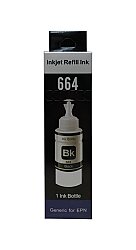 EcoTank 664 C13T66414A Siyah Muadil Mürekkep - Epson Uyumlu