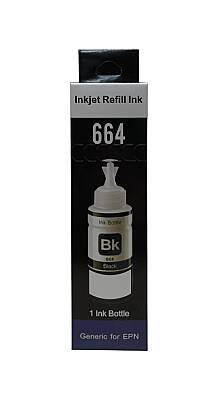 EcoTank 664 C13T66414A Siyah Muadil Mürekkep - 1