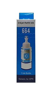 EcoTank 664 C13T66424A Mavi Muadil Mürekkep - 1