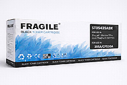  HP CF530A/205A Fragile Siyah muadil toner (Çipli) - HP