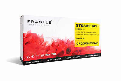 	 HP CRG055H/MF746 Fragile Sarı muadil toner(çipli) - 1