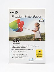 Premium Parlak 10x15 Fotoğraf Kağıdı 260gr 50 Adet - Koala