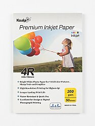 Premium Parlak 10x15 Fotoğraf Kağıdı 200gr 50 Adet - Koala