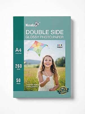 Premium Parlak Çift Taraflı A4 Fotoğraf kağıdı 200gr. 20 Adet - 1