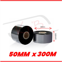 TXR-62FBK Premium Plus Tekstil Resin Ribbon 50mm x 300m 1 inç Outside - Fragile